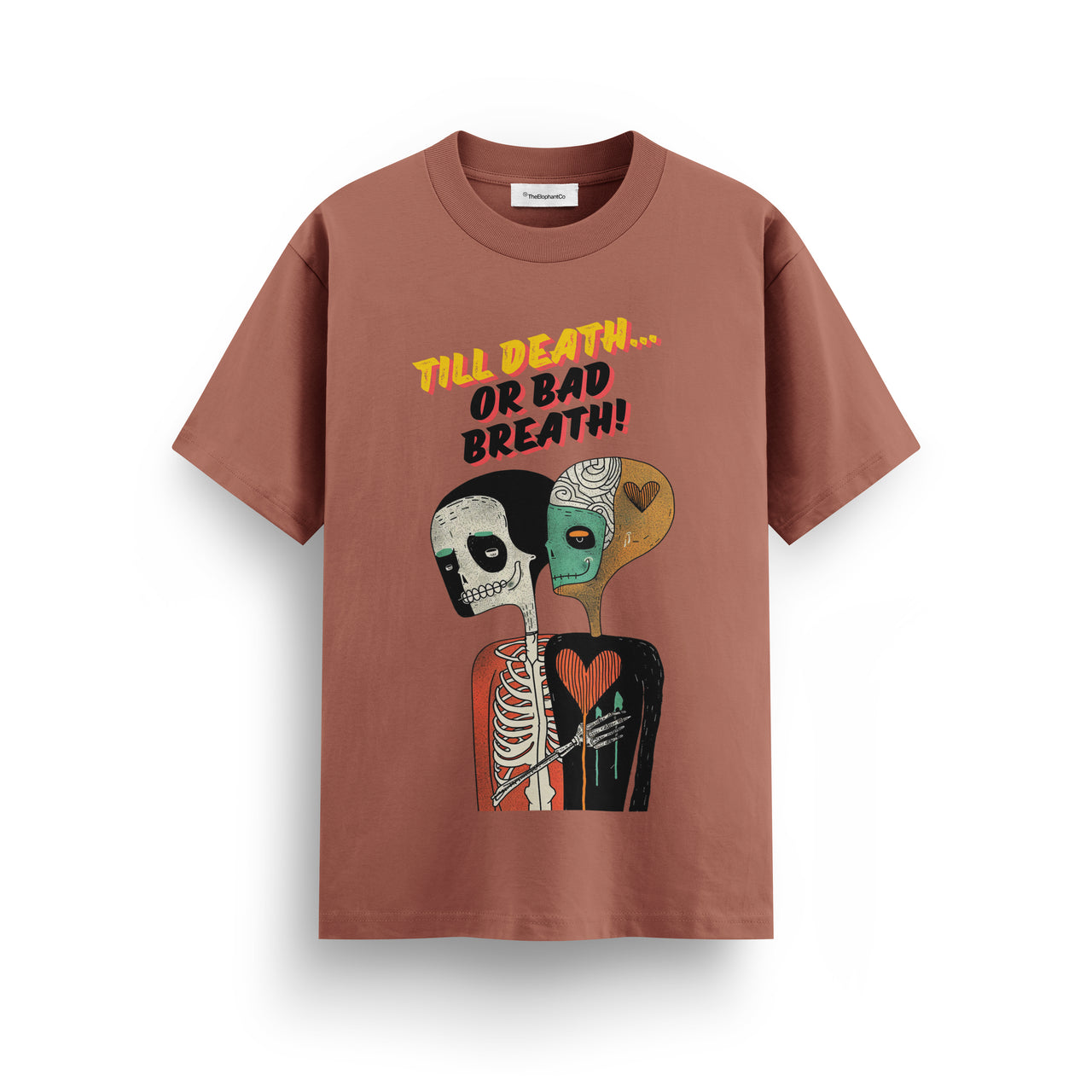 Till Death or Bad Breath Graphic T-Shirt