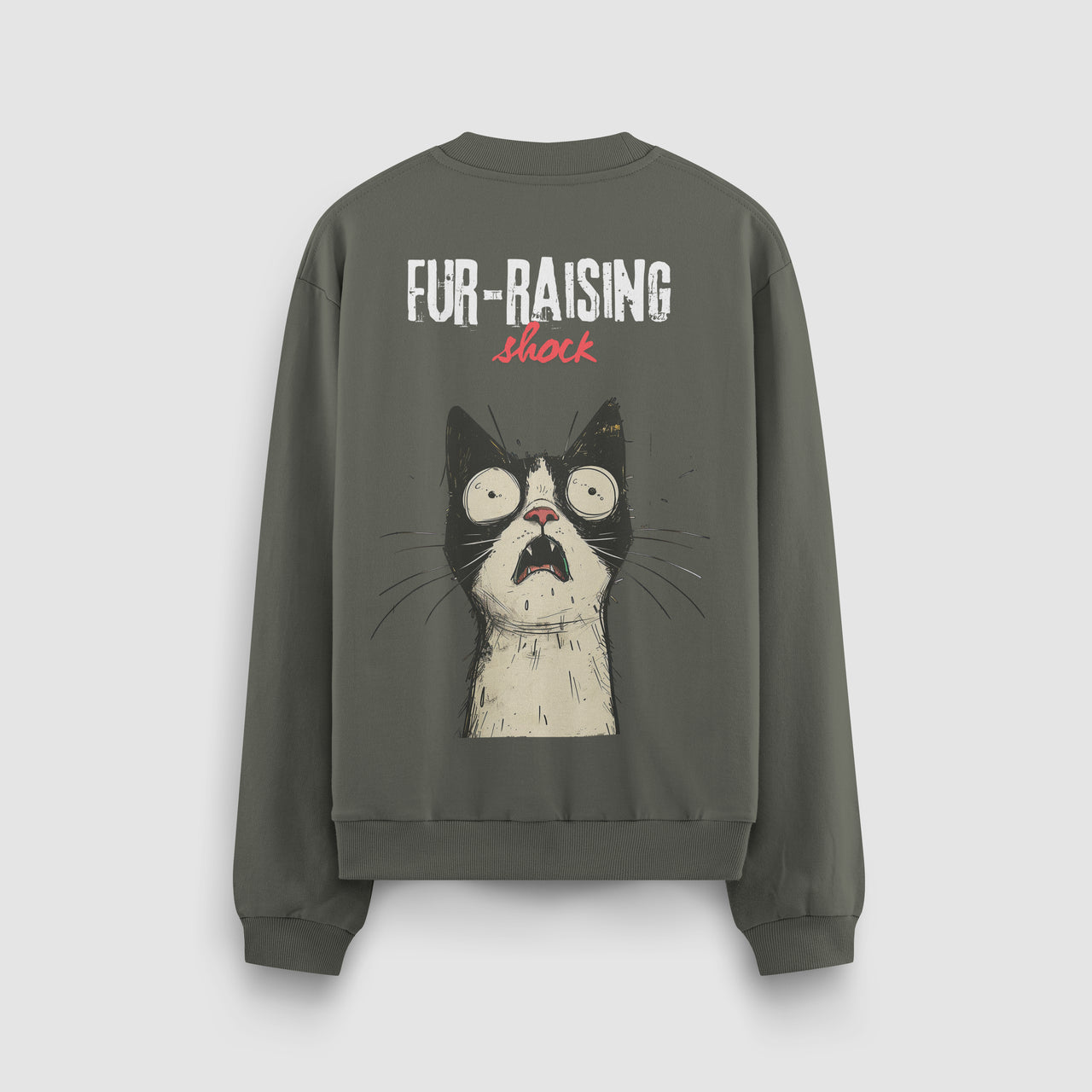 The Fur-Raising Cat Sweatshirt